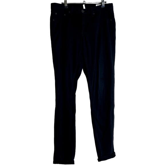 rag & bone Legging Jeans Women 30 Washed Black Stretch Modal Skinny Mid Rise - Picture 1 of 11